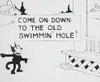 felix the cat, in the swim, kitty, cartoon