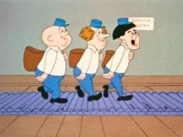 three stooges cartoons, watch cartoons online, 3 stooges, postmen, postman, mailman, kids cartoons online, cartoon network